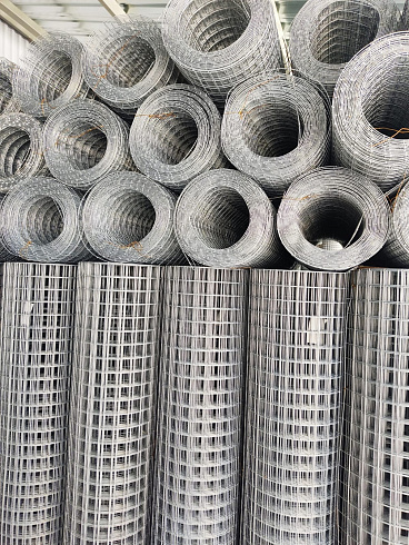 Сетка сварная ячейка 12,5х12,5 толщина 1.2 мм 1х15 м